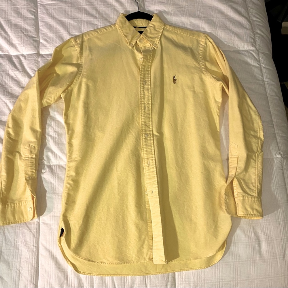 Men’s Ralph Lauren Yellow Button Down